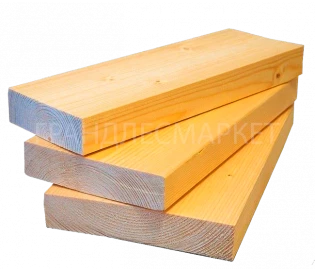 Доска сухая строганная 45х145х6000